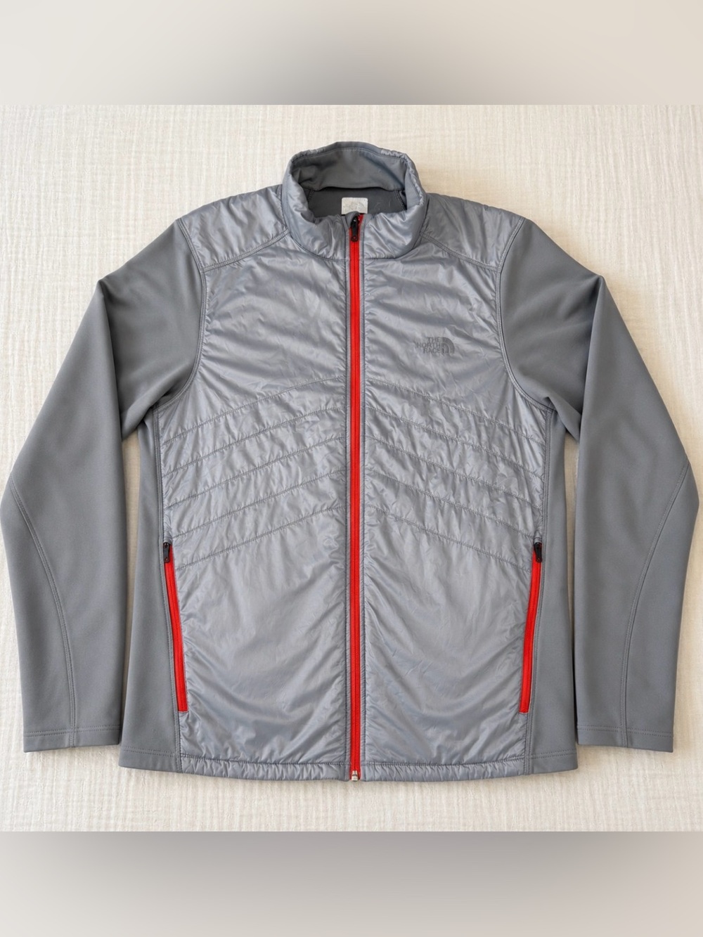 The North Face Summit Series PrimaLoft Hybrid Jacket Men’s M Gray Red CH68